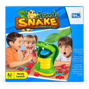 Boîte du jeu Greedy Snake, jeu de société familial dès 4 ans