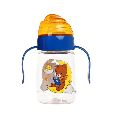 Tasses d'apprentissage à bec souple - BLEU