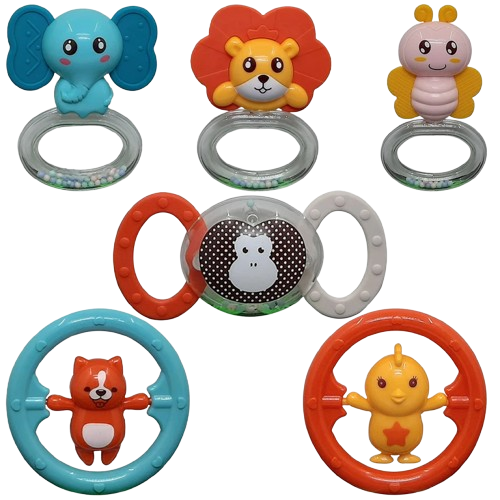 Ensemble de hochets 6 pcs - HUANGER