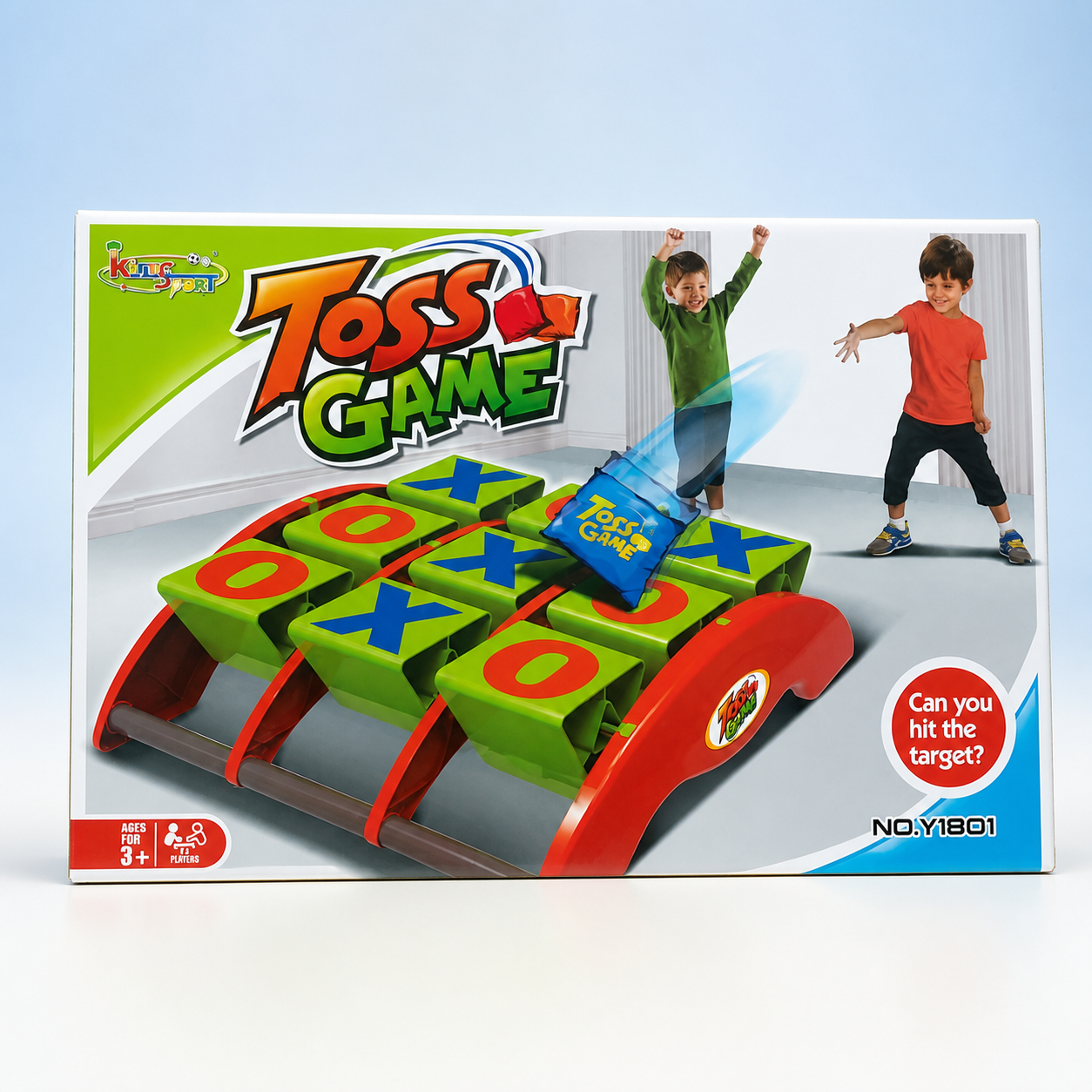 Jeu de Lancer Morpion — Toss Game X/O (3 ans+)