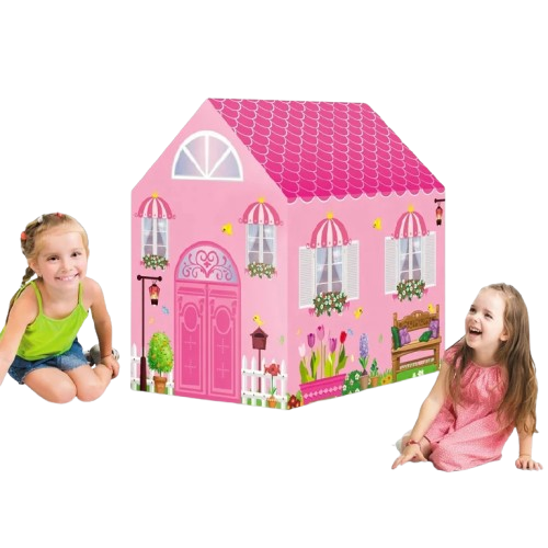 Maison de jeu + 50 balles colorées