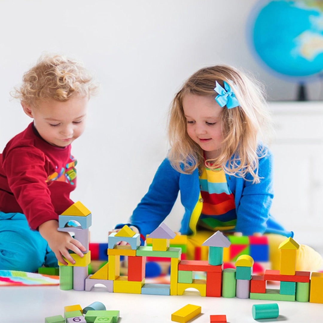Blocs de construction en bois