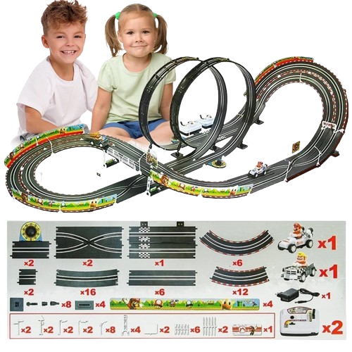 SUPER MARIO CIRCUIT DE COURSE ELECTRIQUE