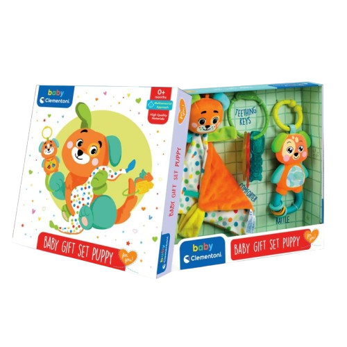 Coffret cadeau pour bébé - Chiot - BABY CLEMENTONI