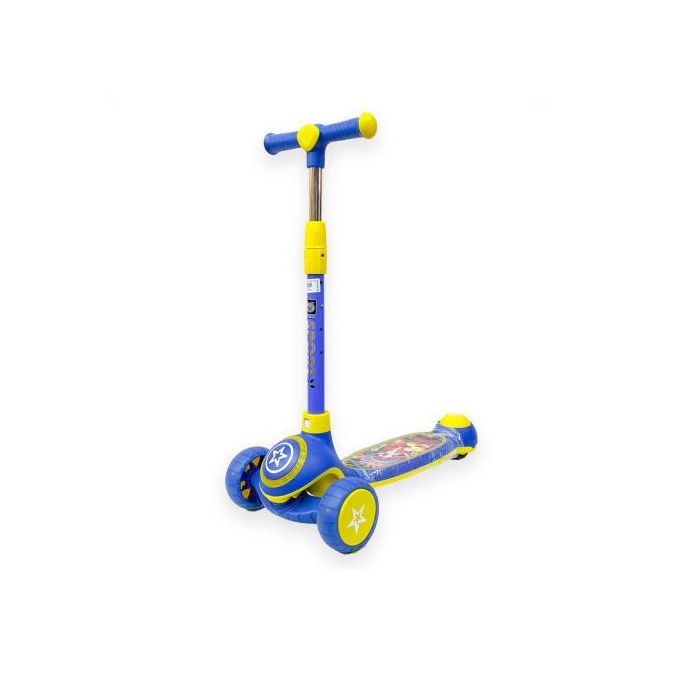 TROTTINETTE SCOOTER À 3 ROUES POUR ENFANTS AVEC LUMIÈRE LED ET MUSIQUE