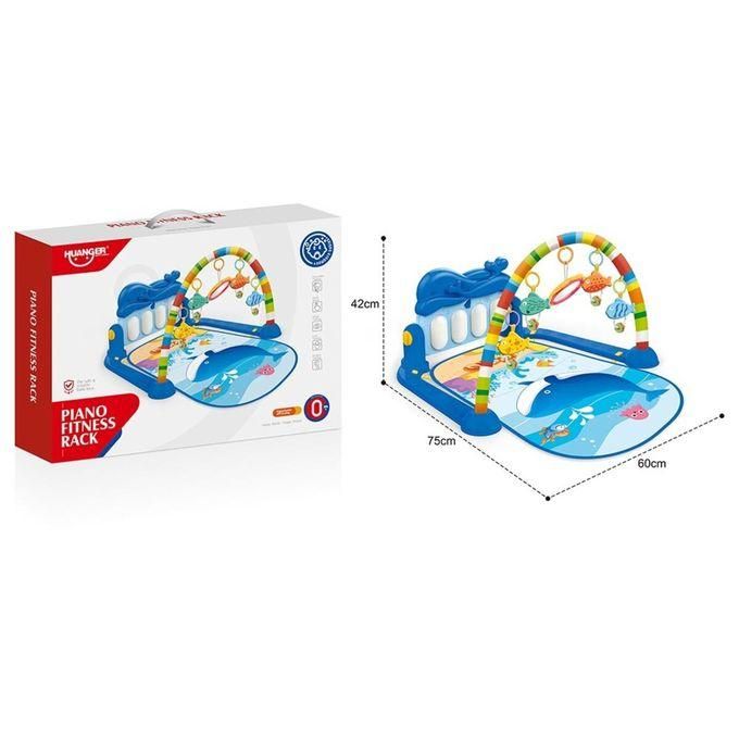 Tapis d'éveil gym et piano - Dauphin Bleu