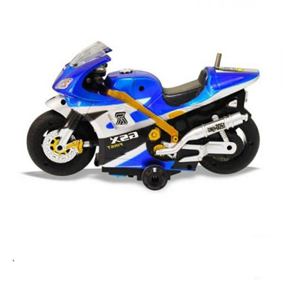 Moto télécommandée - BLEU