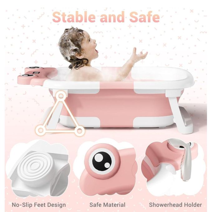 Baignoire pliable avec coussin – MY BEBE