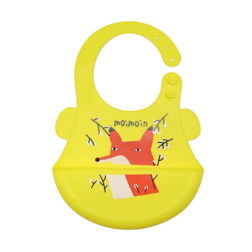 Bavoir en silicone - RENARD