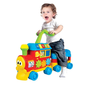 Train d'Apprentissage Walker Ride-On Winfun - Mode trotteur