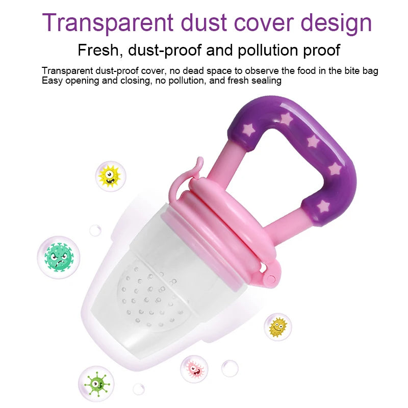 Sucette alimentaire Rose