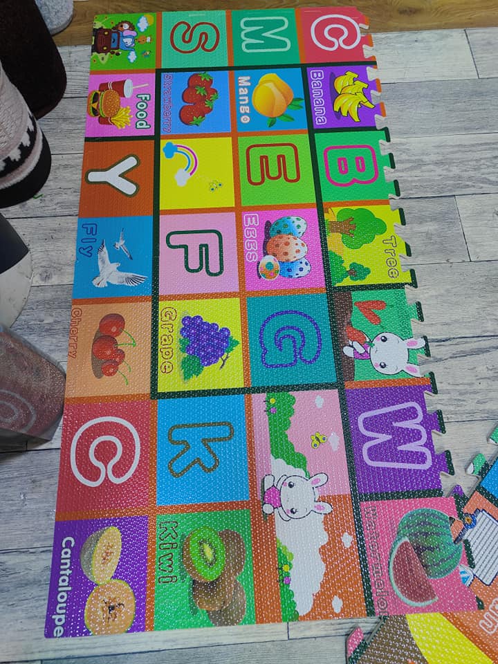 Tapis puzzle 'Alphabet' en mousse - EVA
