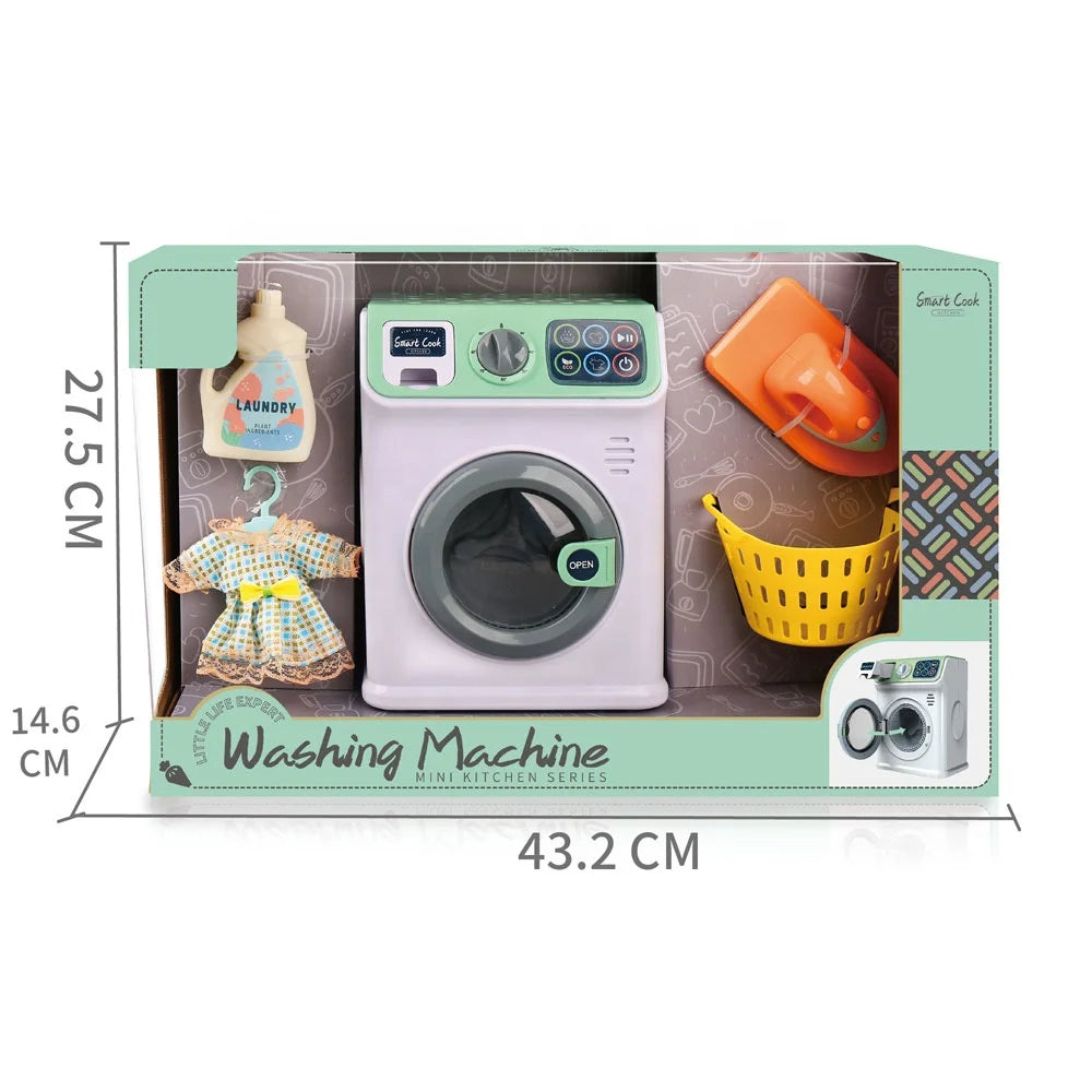 Machine à laver avec son et lumière - VERT