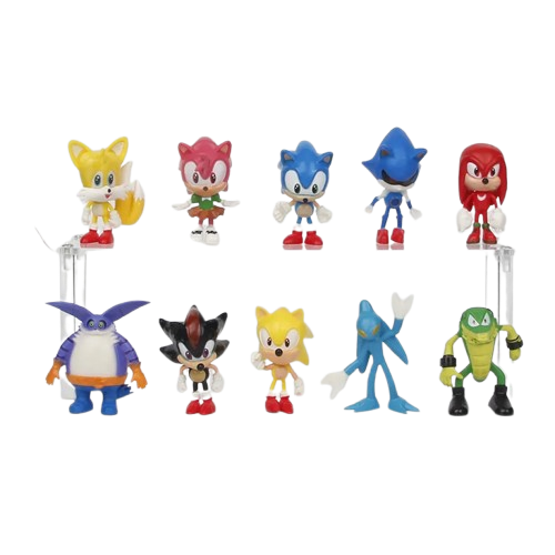 Coffret de 10 figurines Sonic