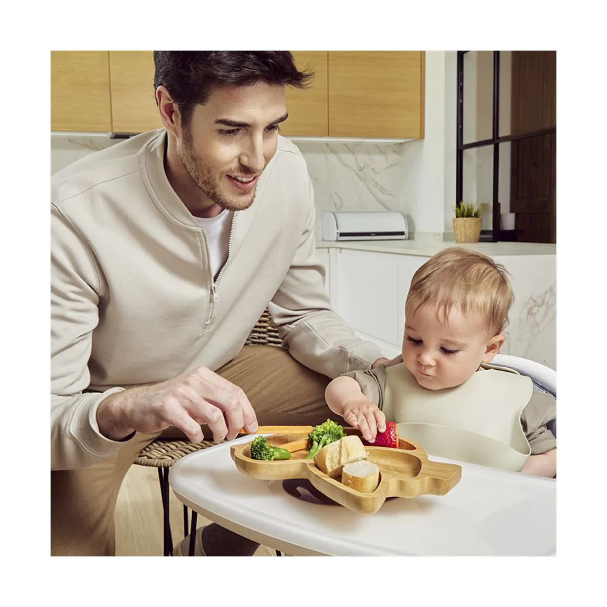 Assiette DME avec ventouse - MINILAND