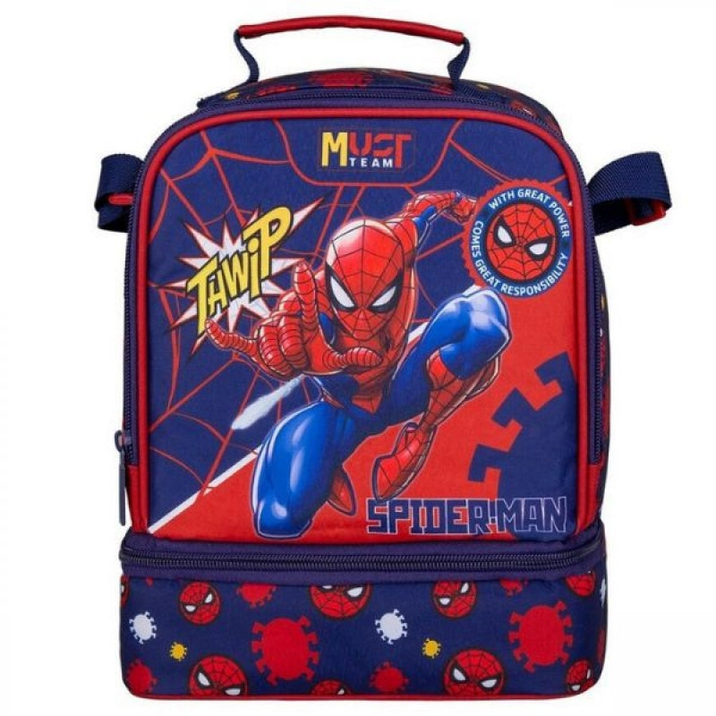 Must Team School – Sac Isotherme Alimentaire Spiderman