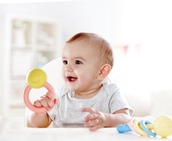 Coffret d'anneaux et hochets en riz - Hape