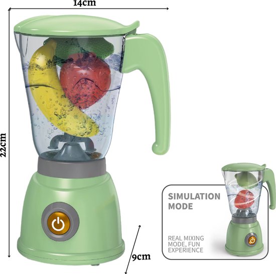 Blender + Menu électronique - VERT