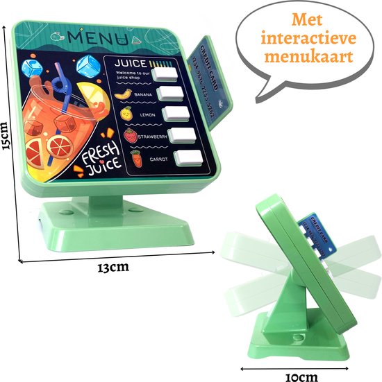 Blender + Menu électronique - VERT