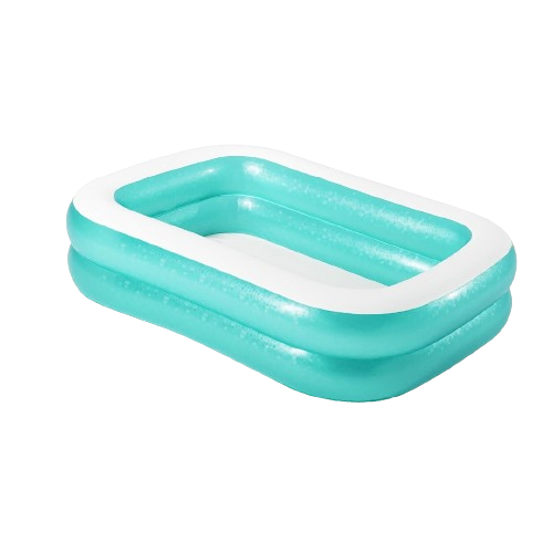 Piscine gonflable familiale translucide