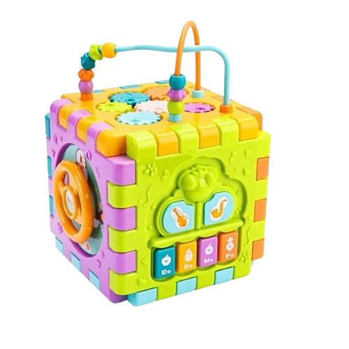 Cube d'activités pour bébé - HUANGER