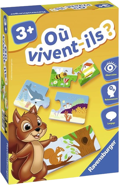 Où vivent-ils - RAVENSBURGER
