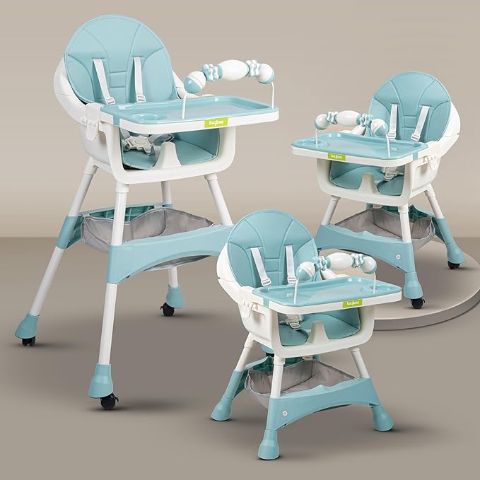 Chaise haute convertible 3 en 1