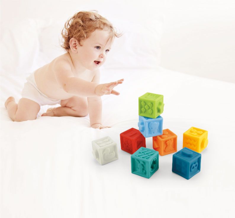 Coffret de 8 blocs texturés - HUANGER