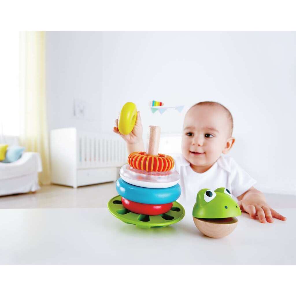 Anneaux à empiler M. Grenouille - Hape