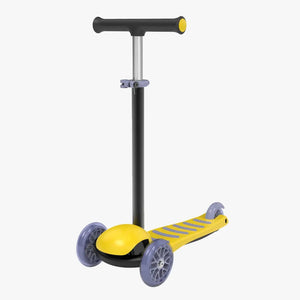 Trottinette 3 Roues Lebei - Jaune