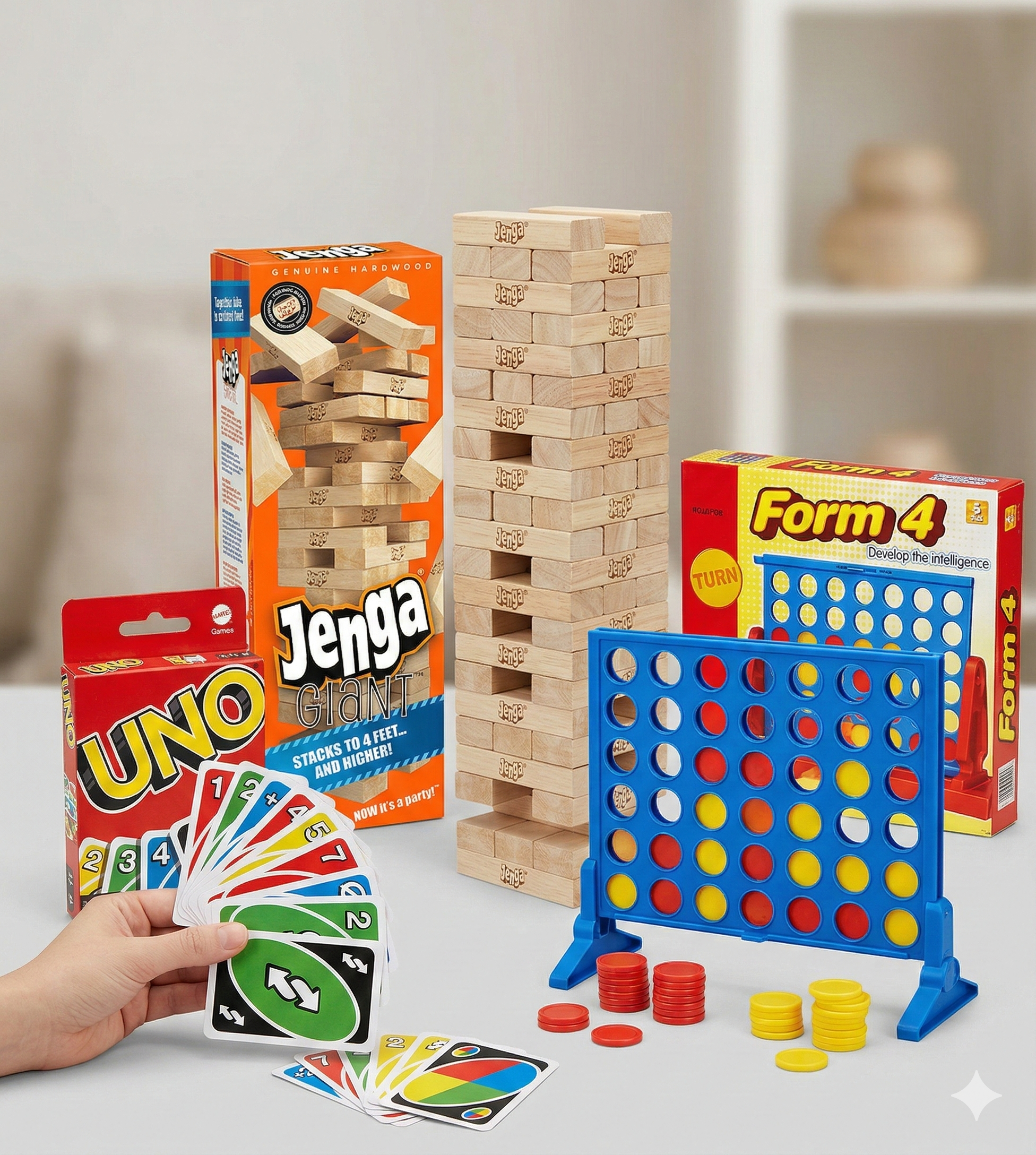 Pack Jeux de Société 3-en-1