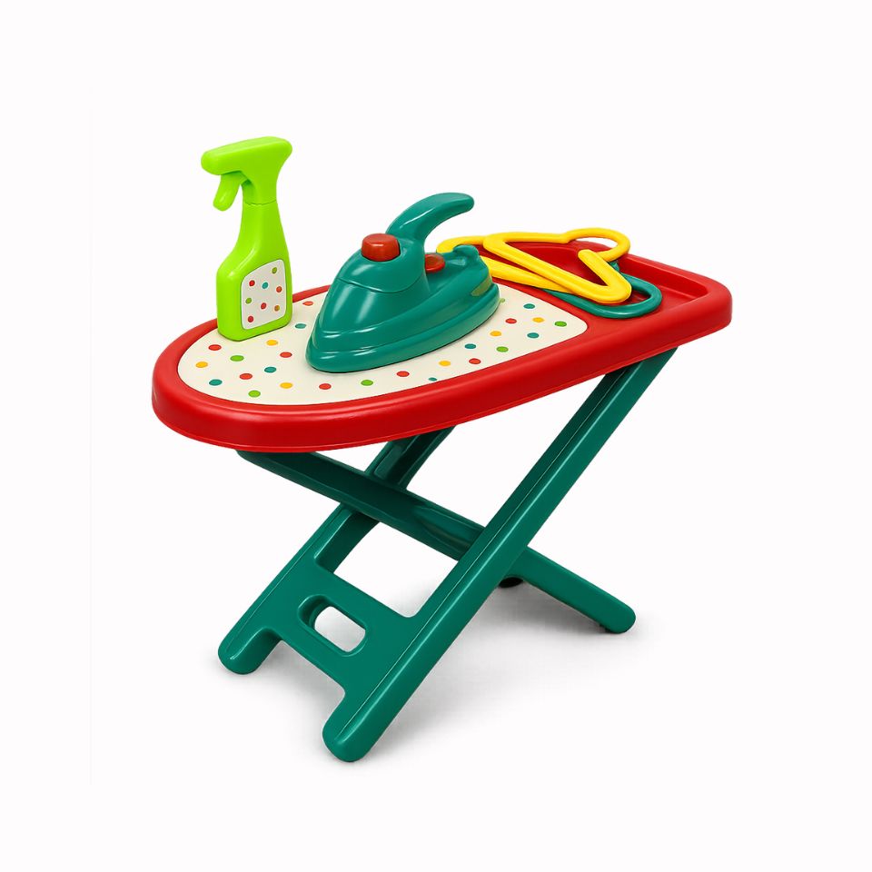 Planche à repasser avec accessoires