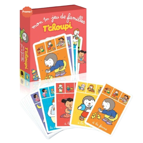 Mon 1er Jeu de Familles T'choupi