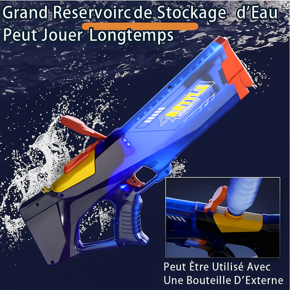 Pistolet à Eau Électrique – Édition Battle