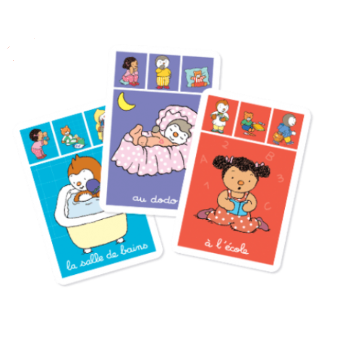 Mon 1er Jeu de Familles T'choupi