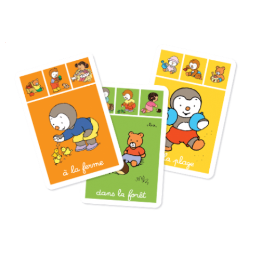 Mon 1er Jeu de Familles T'choupi