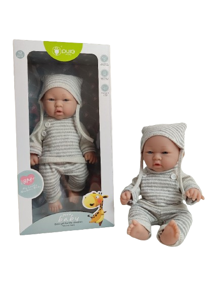 Poupée nouveau née en Vinyle - PUR