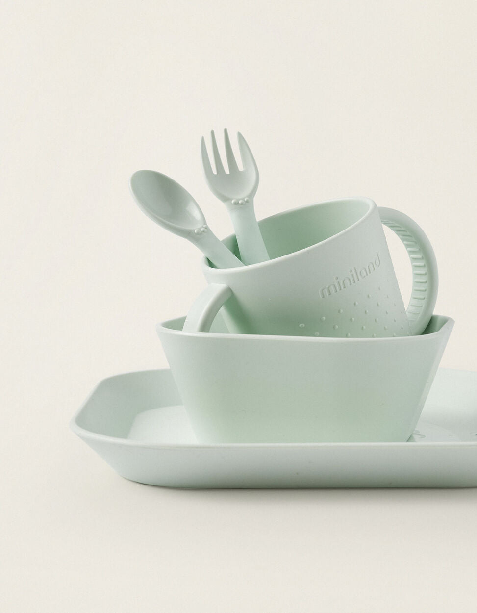 Ensemble de vaisselle Vert Menthe - MINILAND