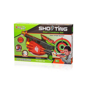 Boîte du set arbalète enfant King Sport Shooting Real Crossbow avec cible, dès 6 ans