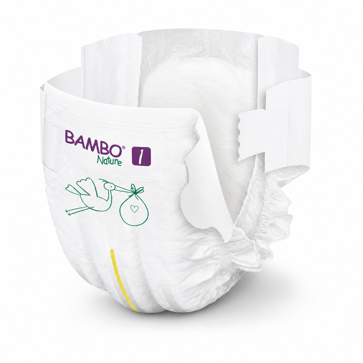 Bambo Nature Couches taille 1 (2-4 kg) – 22 couches