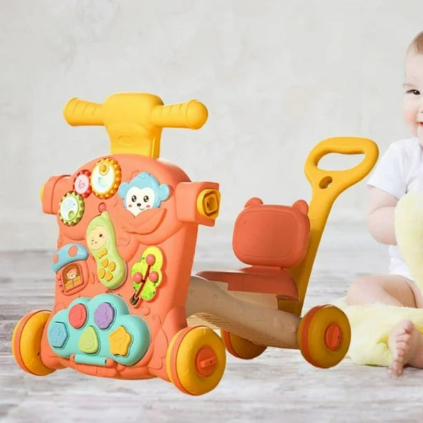 Trotteur transformable 3 en 1 - Rouge