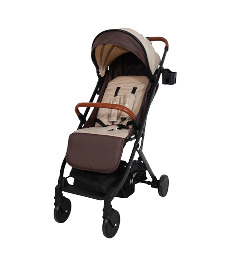 POUSSETTE VALISE URBAINE BEIGE – MON BÉBÉ
