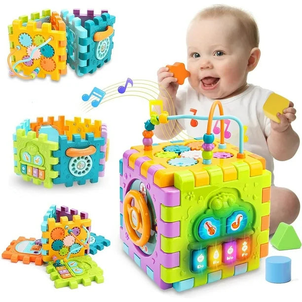 Cube d'activités pour bébé - HUANGER