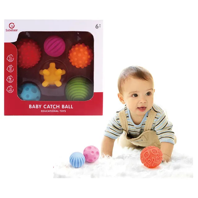 Balles sensorielles 6 pcs - SOBEBEAR
