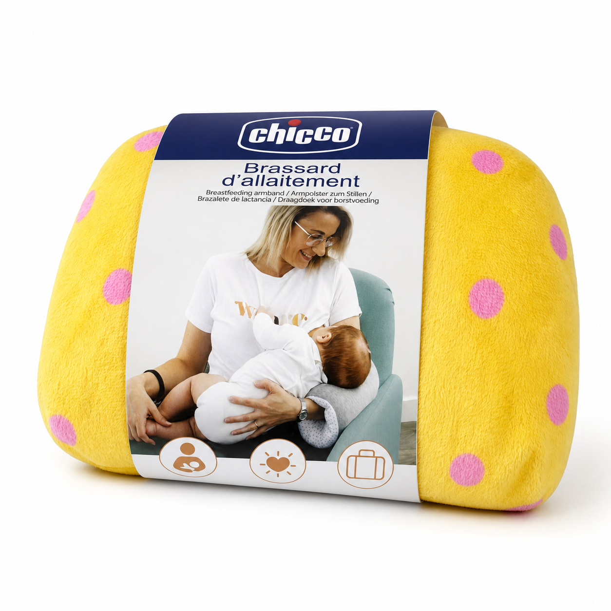 Chicco Brassard d'allaitement – coussin de bras pour la tétée