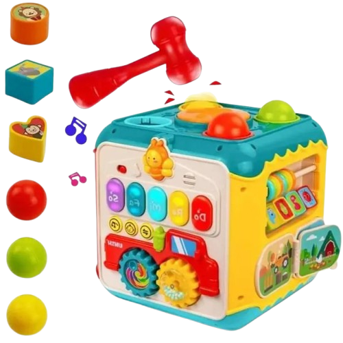 Cube d’activités éducatives 7 en 1 - HUANGER