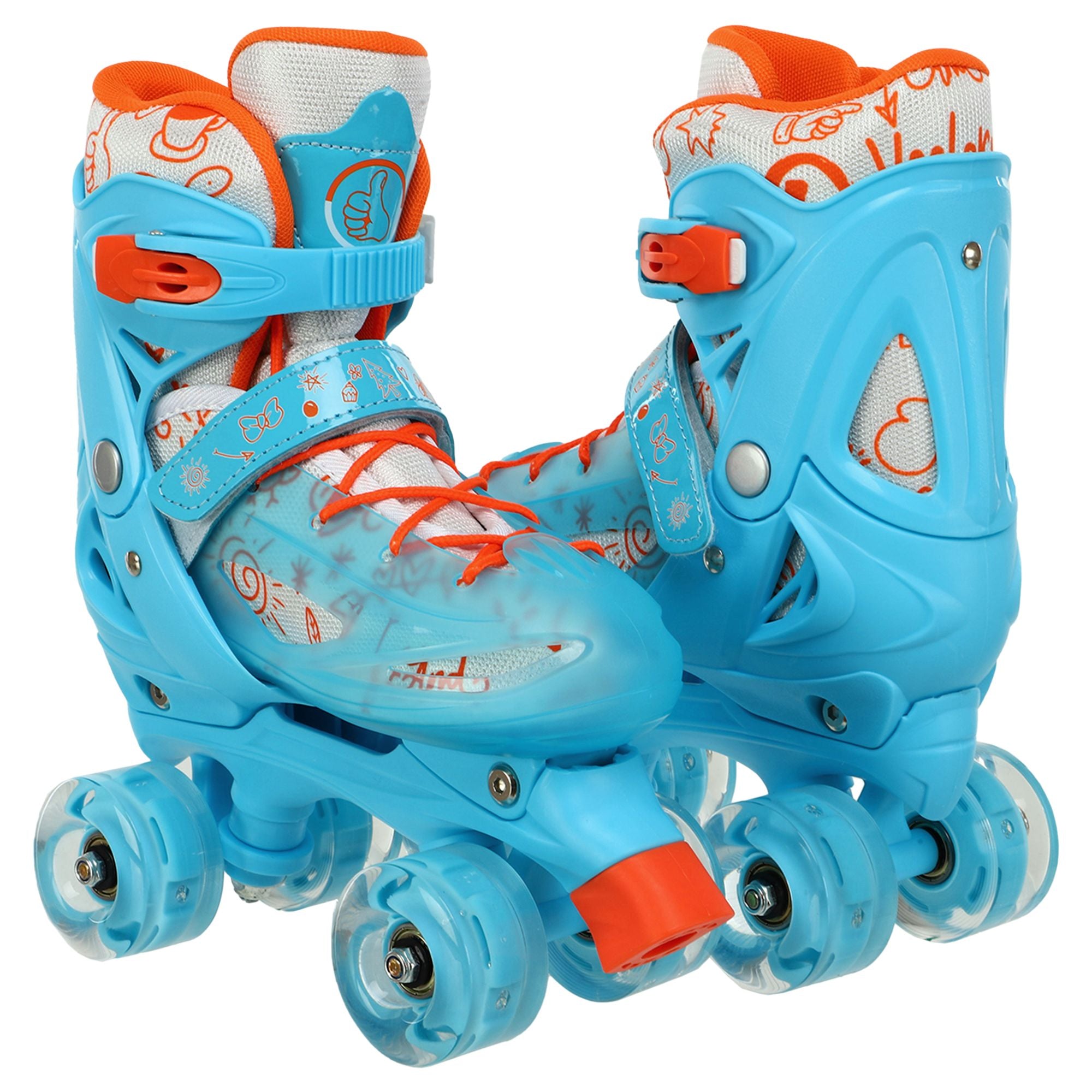 Patins à roulettes pour enfants – Modèle 4 roues, ajustables