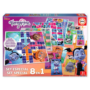 Boîte Educa Vampirina Set spécial 8 en 1, Disney Junior, dès 3 ans