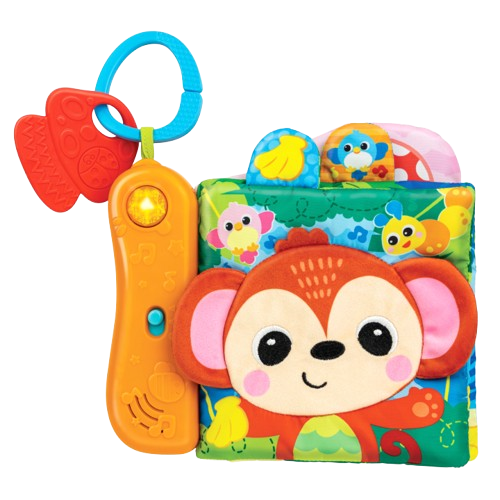 Livre sensoriel des animaux de la jungle - WINFUN