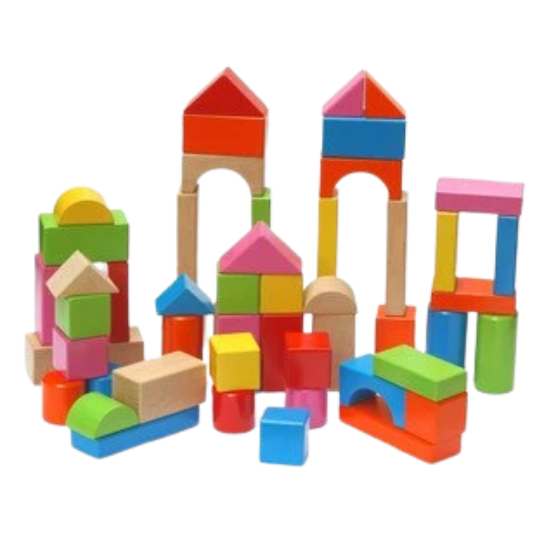 Blocs de construction en bois